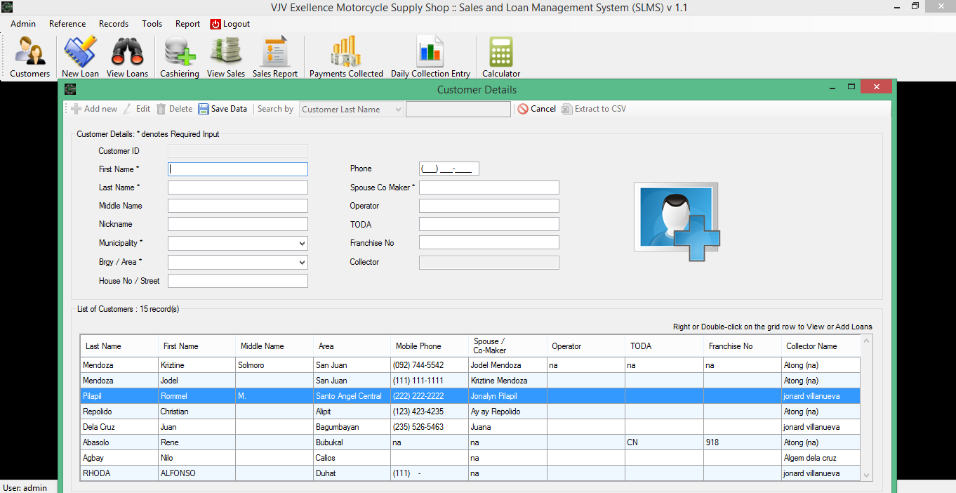 Sales and Loan Management System (SLMS)